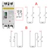 Heschen DC Molded Case Circuit Breaker MCCB, HSM1PV-250, 2 Poles,
