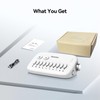 Qxiaozhan White Noise Sound Machine for Sleep with Slider Rail