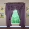 Today's Curtain Emelia Original Voile Fan Insert, Amethyst, 30" W