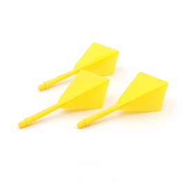 CUESOUL ROST Integrated Dart Shaft and Flights Medium, Diamond Shape, Set of 3 (CSAK-57ZS)