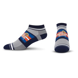 For Bare Feet MiLB ST. LUCIE METS Streak No Show Sock Team Colors Medium
