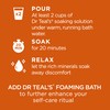 Dr Teal's Epsom Salt Magnesium Soak, Cozy Fireside, 3 lbs