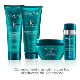 Kit Tratamiento Krastase Therapiste Shampoo y Mascarilla para Cabello Daado y Procesado Bain 250 Ml  Masque 200 Ml                                    