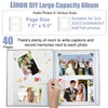 40 Page 7.5" x 9.5" Photo Album Self Adhesive Wedding