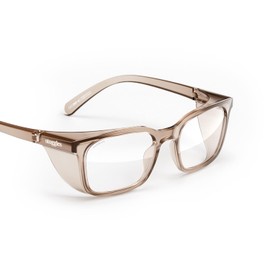 Stoggles Rectangle Z87.1 Certified Polycarbonate Safety Glasses, Scratch & Shatter-Proof, Blue-Light & UV Blocking Lens, Top & Side Shields, Anti-Fog Dip Coated, Durable, Protective & Stylish Eyewear