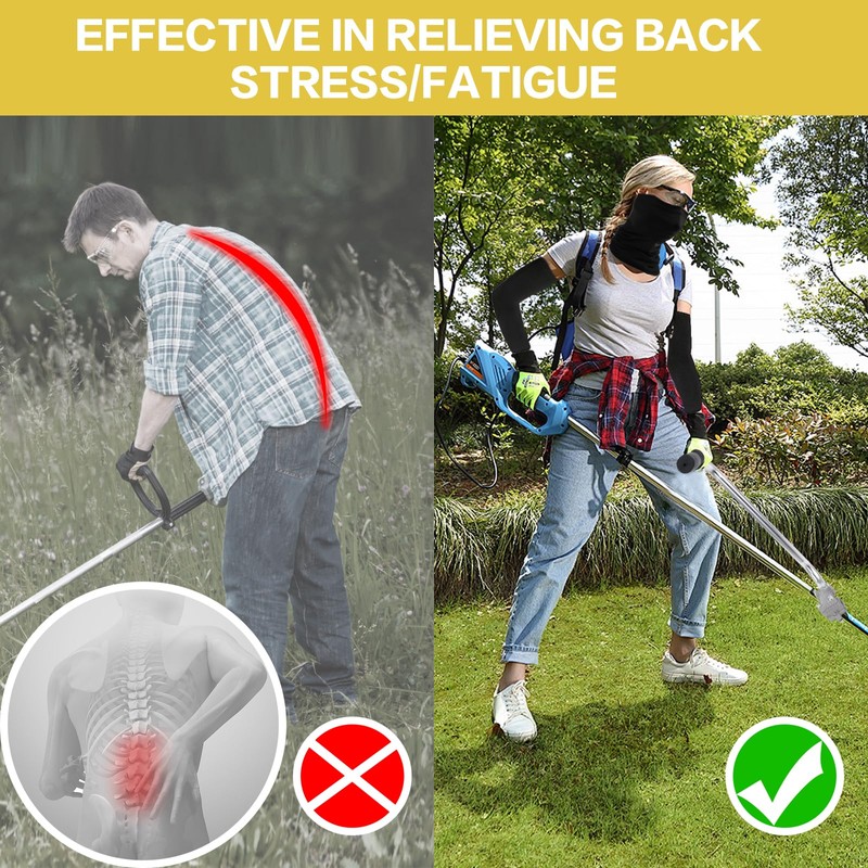 String Trimmer Handle, Weed Eater Handle Extension Handle Ergonomic Trimmer