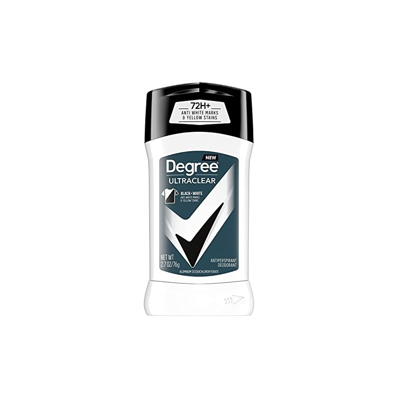 Degree Men Ultra Clear Black Plus White Antiperspirant Deodorant 2.7