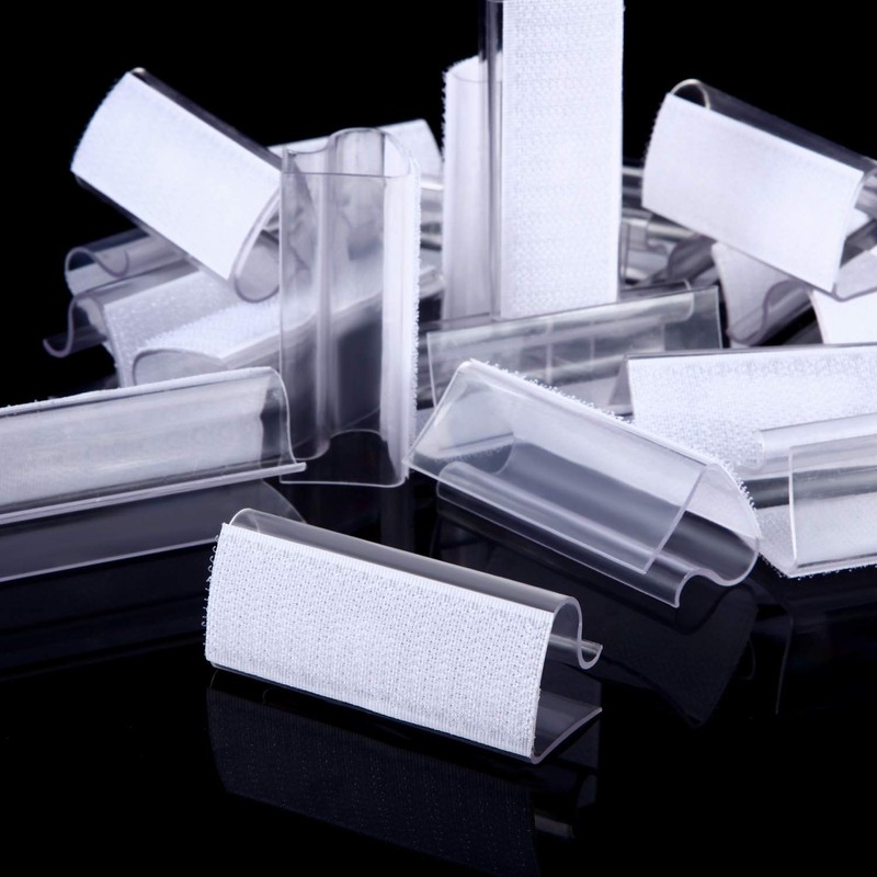 Boao 50 Pieces Table Skirting Clips EC Model Tablecloth Clips