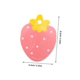 Beavorty 100pcs Hairpin Cards for Hair Decorations Hair Clips Display Cardboard Holders Business Cards Clip Packaging Elegant and Simple Design