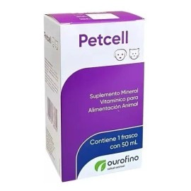 Petcell 50 Ml Convalecencia, Anemia Concentrado Multiespecie