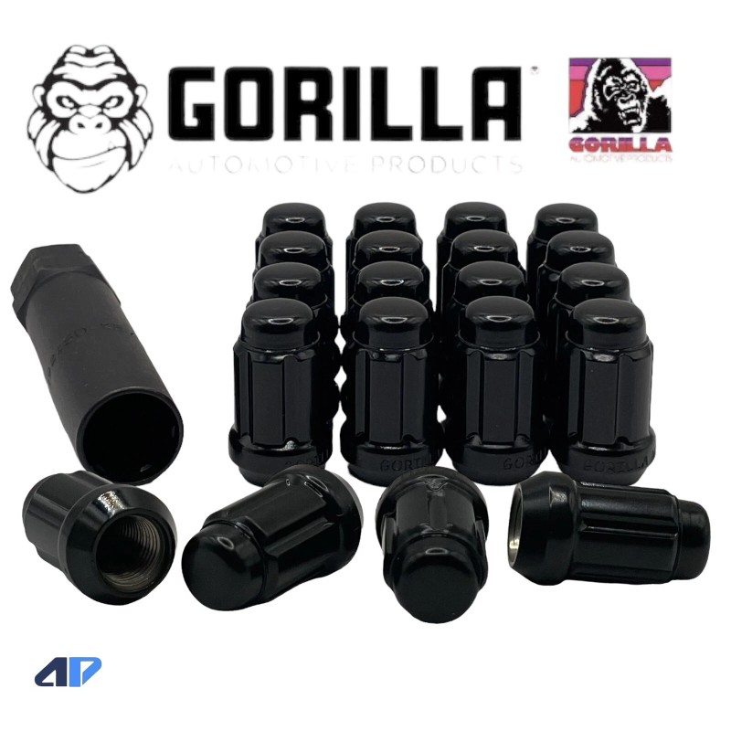 Gorilla Automotive 20 Gorilla 6 Spline Tuner Acorn Lock 12x1.25