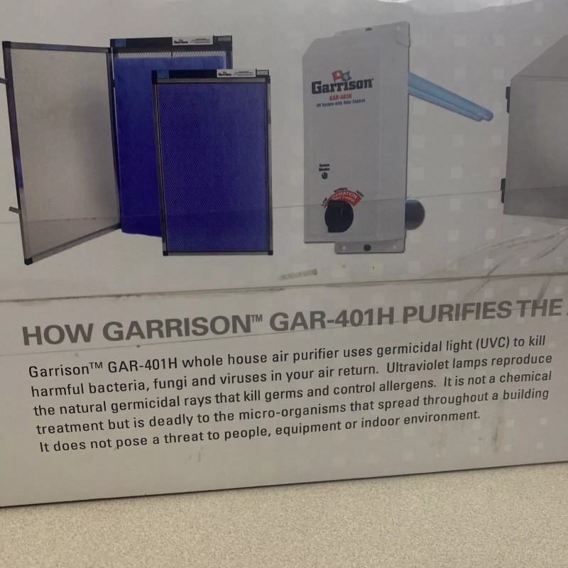 Garrison Garrison GAR-401H Multivoltage UV Air Purifier 12 inch