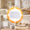 240 Pcs Cabinet Door Bumpers, 1/2" Diameter Self Adhesive Clear