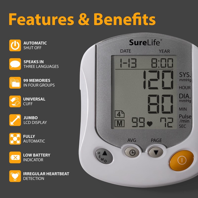 SureLife 860214 Blood Pressure Monitor