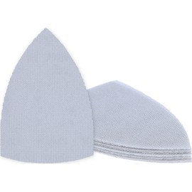 Bosch Professional 10x Expert M480 Sanding Net (for Hardwood, Paint on wood, 100x150 mm, Grit 80, Accessories Multi Sander)