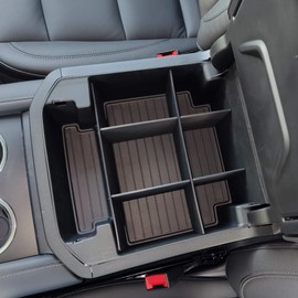 Vehicle OCD – Center Console Organizer for Chevy Suburban/Chevy Tahoe/GMC Yukon/GMC Yukon XL (2021-2026) (for Power Sliding Console ONLY) – Made in USA – SLX195
