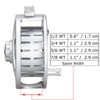 AnglerDream 3 4WT Fly Reel with Line Combo Large Arbor