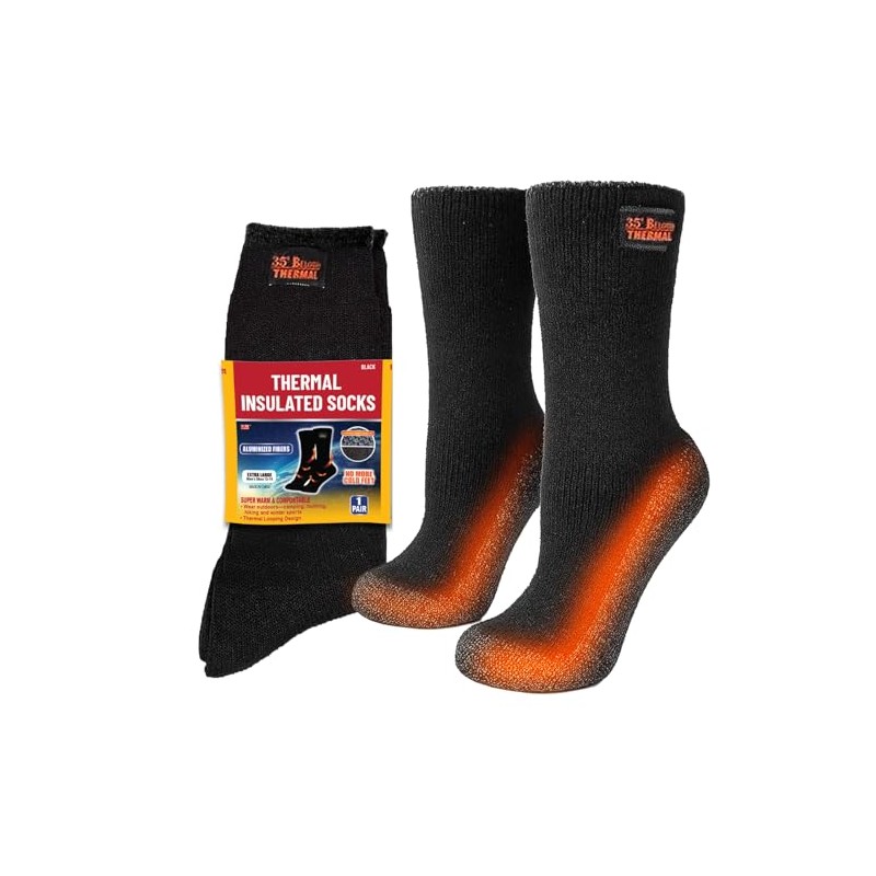 35° BELOW Thermal Insulated Socks for Men and Women, Designed