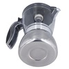 Stovetop Coffee Maker 6 Cup Moka Pot Clear ABS Top