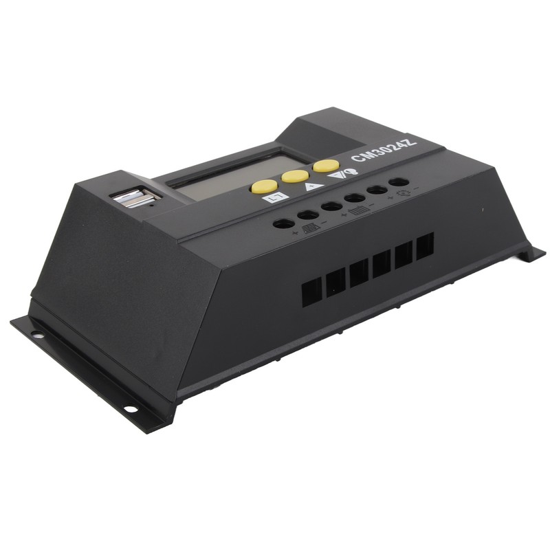 Solar Controller 12V 24V 30A PWM Automatic Photovoltaic Charge Control