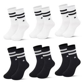 L&K-II 92201VA 12/24 Pairs of Trainer Socks for Men and Women Breathable Cotton in Black White and Grey, 12 pairs-2888, 39 - 42