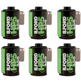 6 X Ilford HP5 Plus, Black and White Print Film, 135 (35 mm), ISO 400, 24 Exposures (1700646)