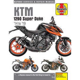 KTM 1290 Super Duke (14-19) Haynes Repair Manual (Paperback)