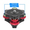 Camera Panoramic Panning Base, 3/8 Inch Screw Aluminum Alloy Panorama