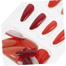 OHPHCALL 24pcs Nude Nails Glue Fake Nails for Women for and Easy to Apply for Any Occasion