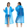 DECHOSO Rain Ponchos for Adults Women Men Reusable ，2 Pack