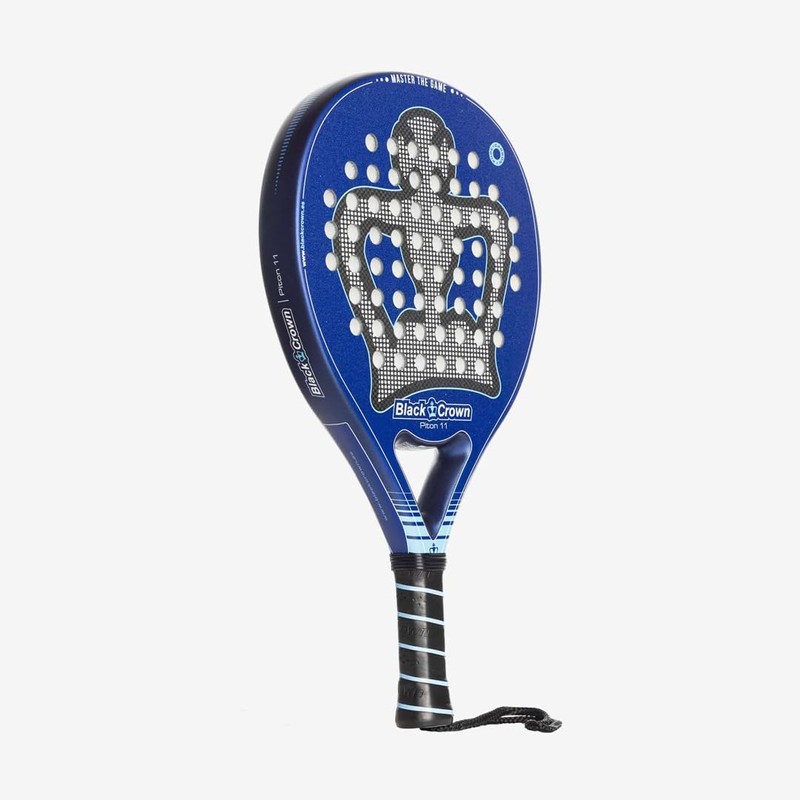 Black Crown - Raqueta de Padel Piton 11- Forma Redonda