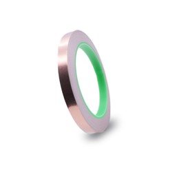 Copper Foil Tape - Conductive Copper Tape for Soldering, Repairs & DIY Projects - Pure Copper Foil Stained Glass Stained 7/32 Copper foil Tape for Stained Glass Conductive Tape