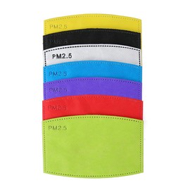 PM 2.5 Activated Carbon Filter Replaceable Anti-Haze 5 Layer Filtration for Dust, Pollution and Droplets. NEOTRIMS UK Turquoise 10 Filters