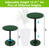 Axcoix Axcoix 2 Pack Adjustable Height Plant Risers for Inside