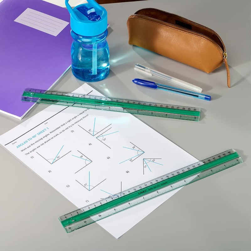 Linex Ruler, 30cm Ruler, Pack of 2