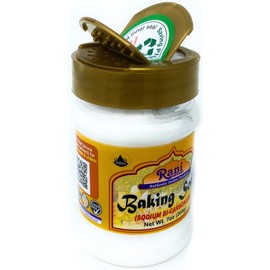 Rani Baking Soda (SODIUM BI-CARBONATE) 7oz (200g) PET Jar ~ Used for cooking, NON-GMO | Indian Origin | Gluten Friendly