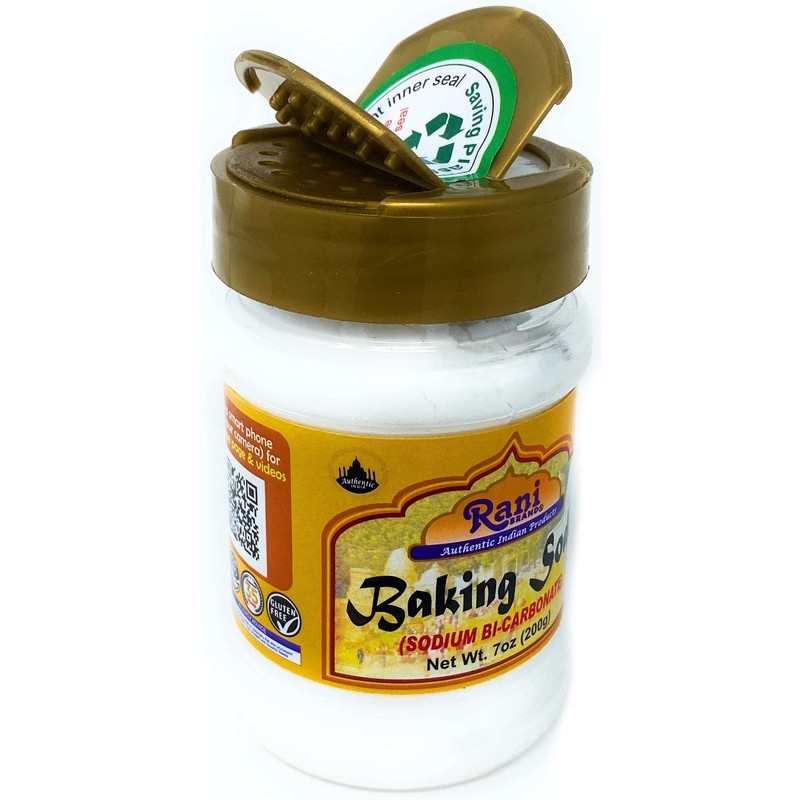 Rani Baking Soda (SODIUM BI-CARBONATE) 7oz (200g) PET Jar ~