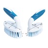 PHYEX Paquete de 2 cepillos de limpieza grandes y pequeños,