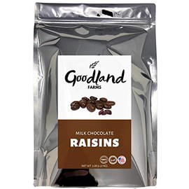 Goodland Farms Milk Chocolate Covered Raisins, 5 Pounds - Milk Chocolate Raisins, Wholesale Bulk Candy