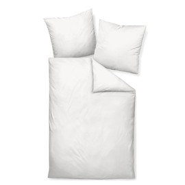 Janine Mako Satin Bed Linen, Plain Colours, 80 cm x 80 cm
