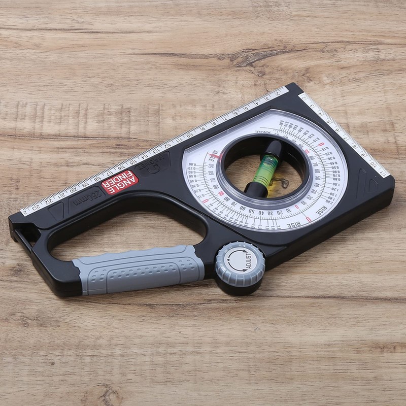 FTVOGUE Protractor, magnetic inclinometer, universal protractor, professional inclinometer, angle level,