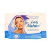 Toallitas desmaquillantes Lady Natural 60 pzas