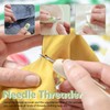 Realand 3 Pack Hand Sewing Seam Ripper and Needle Threader,