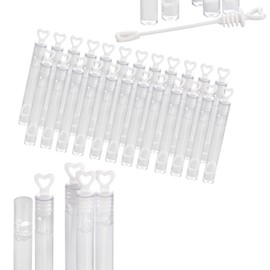 48x wedding bubbles wedding bubbles with Heart Handle