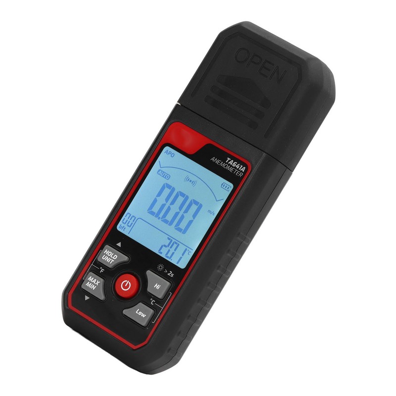8 Blades Digital Anemometer High Accuracy Handheld Wind Speed Meter