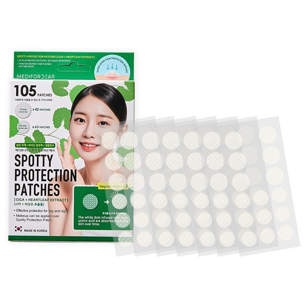 KSBC Medifordear Spotty Calming Patches with Cica and Heartleaf Extract