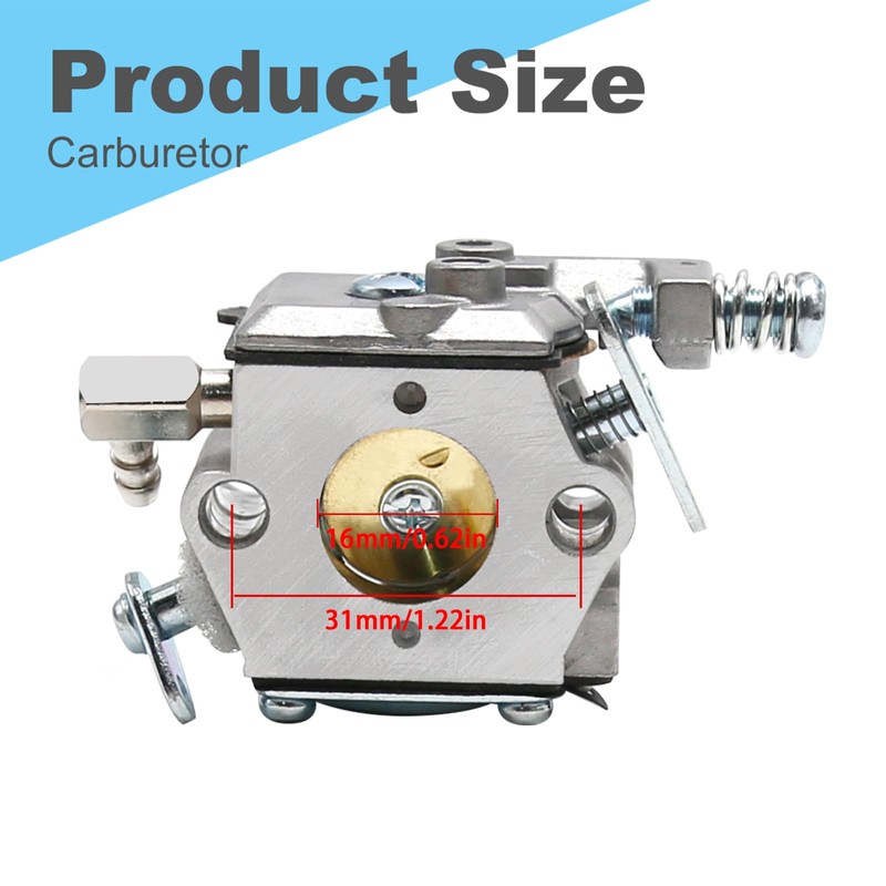 Anxingo 640347 Carburetor Replacement for Tecumseh TM049XA TC II, Replacement