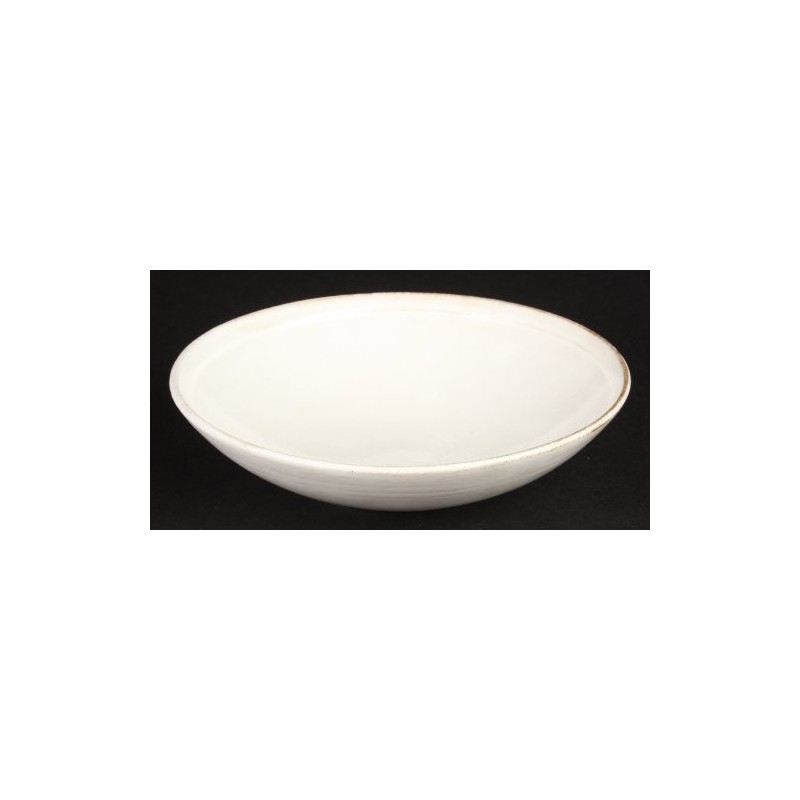 Saikai Pottery Hasami Ware White Cosmetic Bowl (Medium) Diameter 7.9