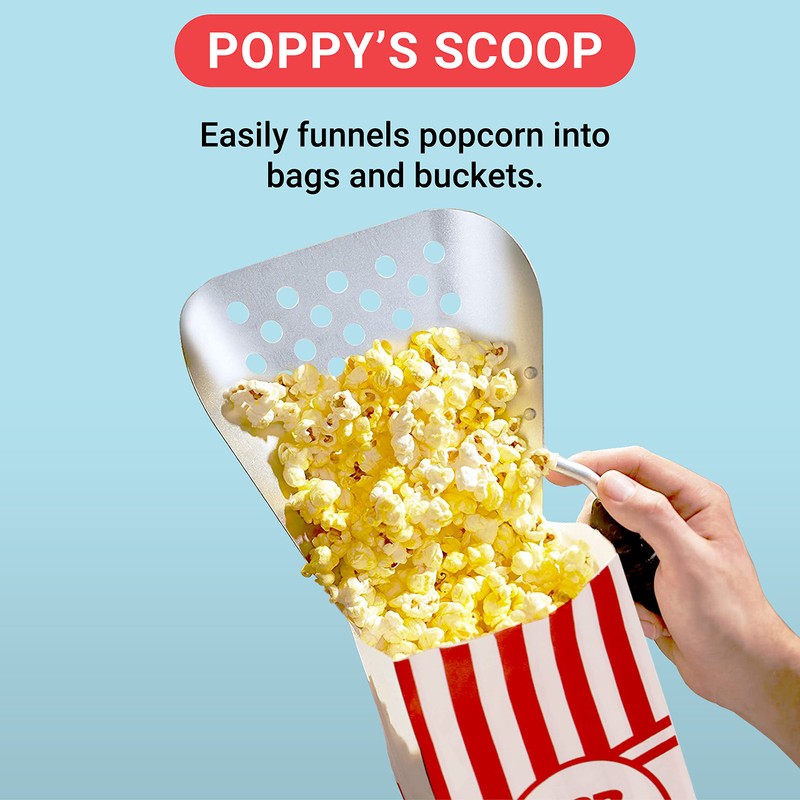Poppy's Ultimate Popcorn Machine Supplies Bundle - Kernel Sifting Speed