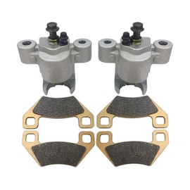 M MATI Rear Left Right Brake Calipers W/Pads for Arctic Cat Side by Side HDX 700 XT Crew Prowler XTZ 1000 Wildcat 4 1000 4X 1000 1502-730 1502-731